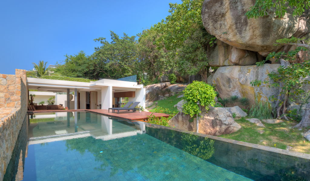 Luxury Modern Architecture Villa Choeng Mon Koh Samui