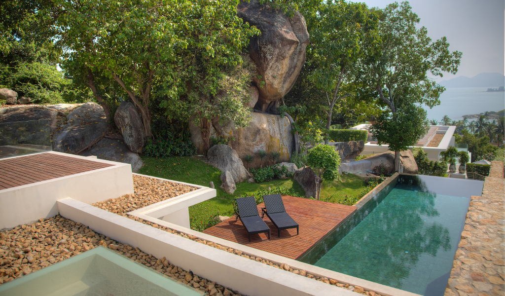 Luxury Modern Architecture Villa Choeng Mon Koh Samui