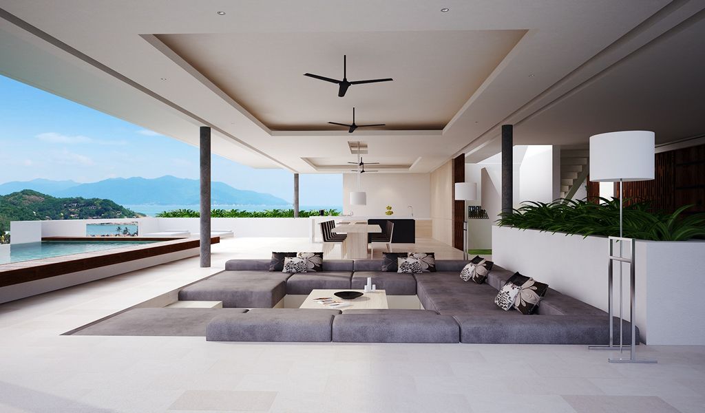 Luxury Modern Architecture Villa Choeng Mon Koh Samui