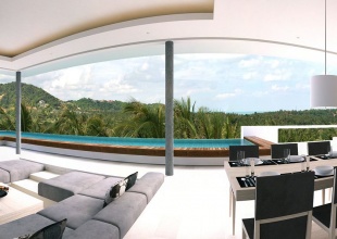 Luxury Modern Architecture Villa Choeng Mon Koh Samui