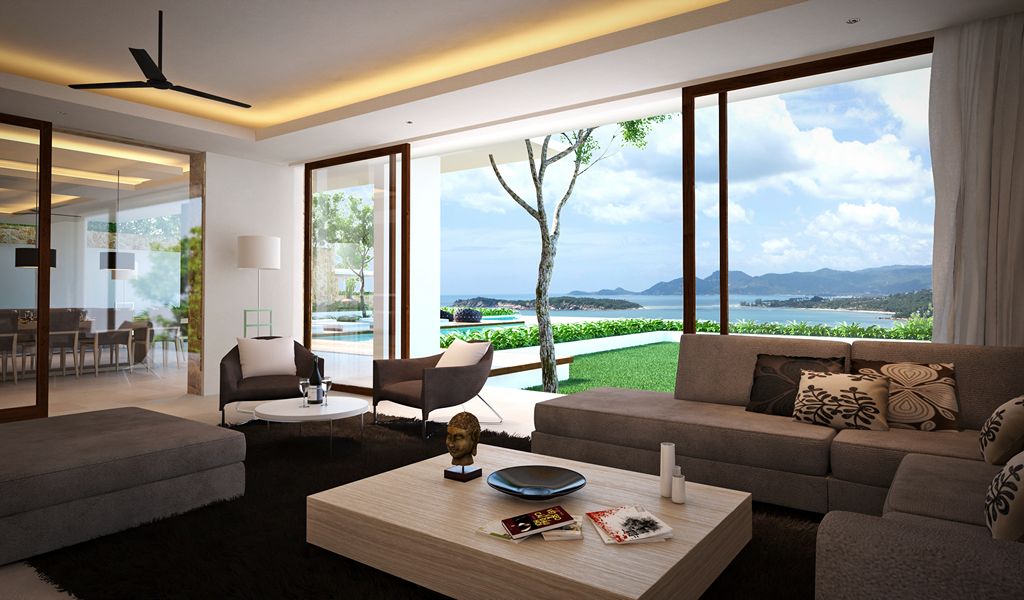 Luxury Modern Architecture Villa Choeng Mon Koh Samui