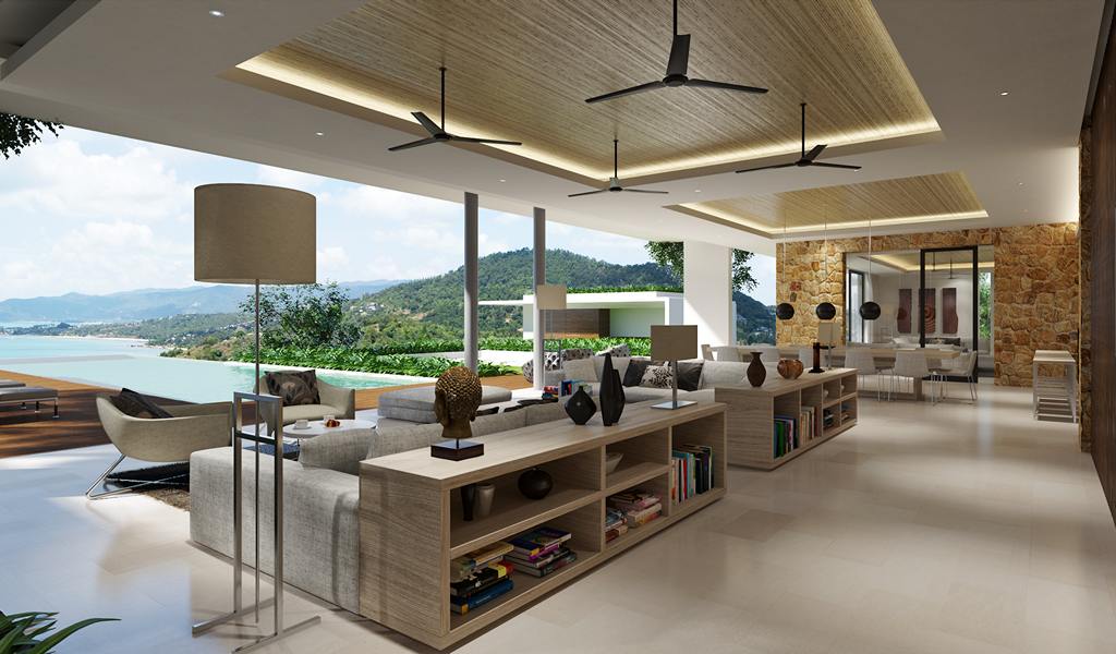 Luxury Modern Architecture Villa Choeng Mon Koh Samui