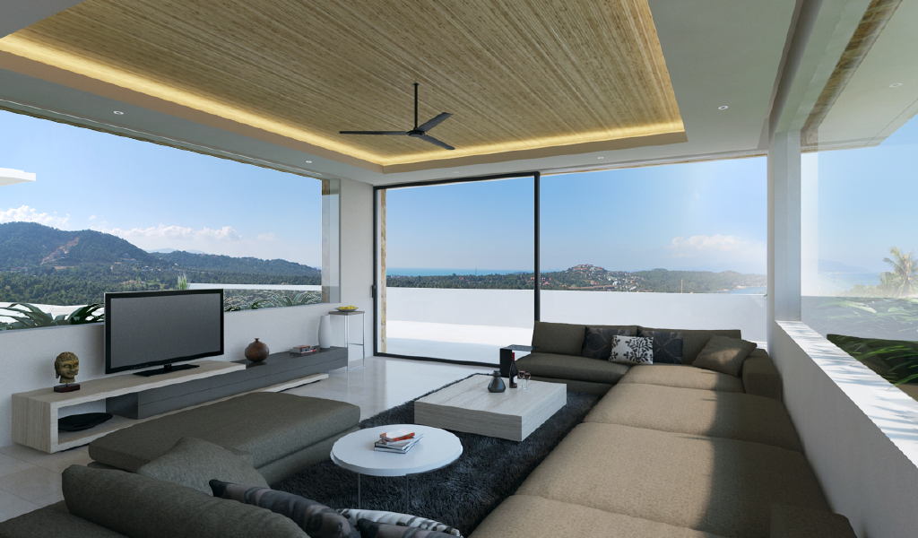 Luxury Modern Architecture Villa Choeng Mon Koh Samui