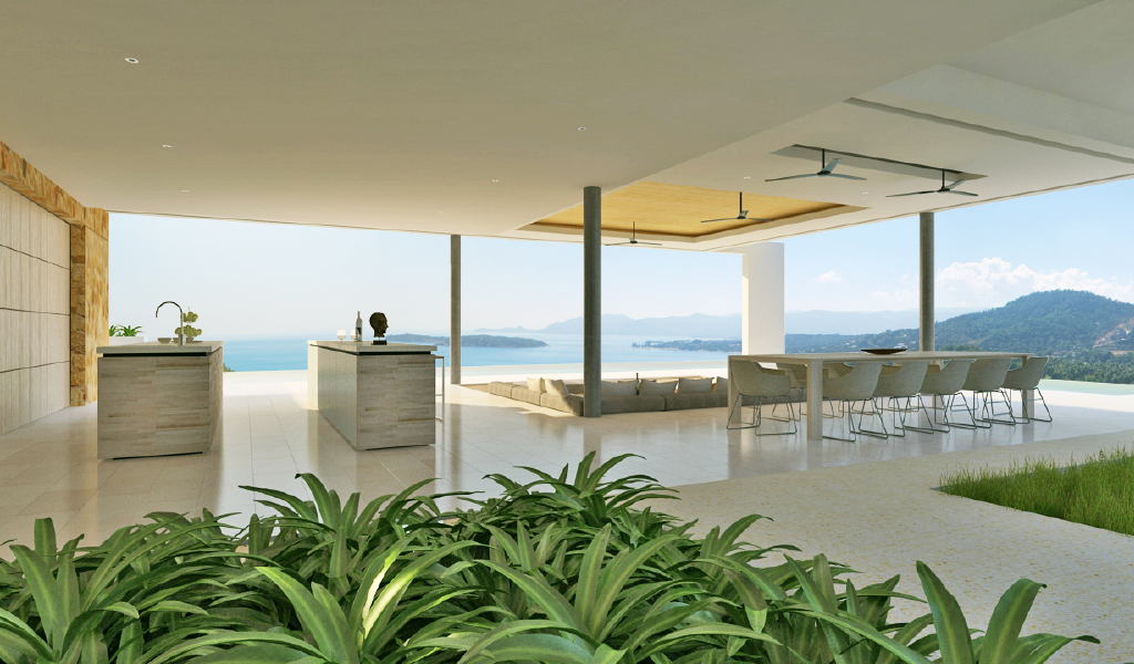 Luxury Modern Architecture Villa Choeng Mon Koh Samui