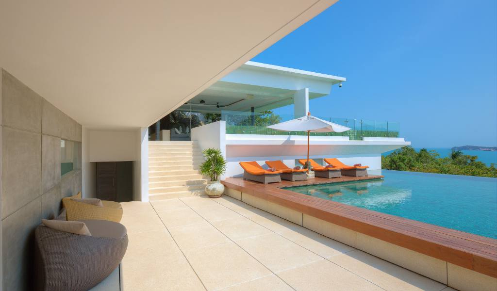 Luxury Modern Architecture Villa Choeng Mon Koh Samui