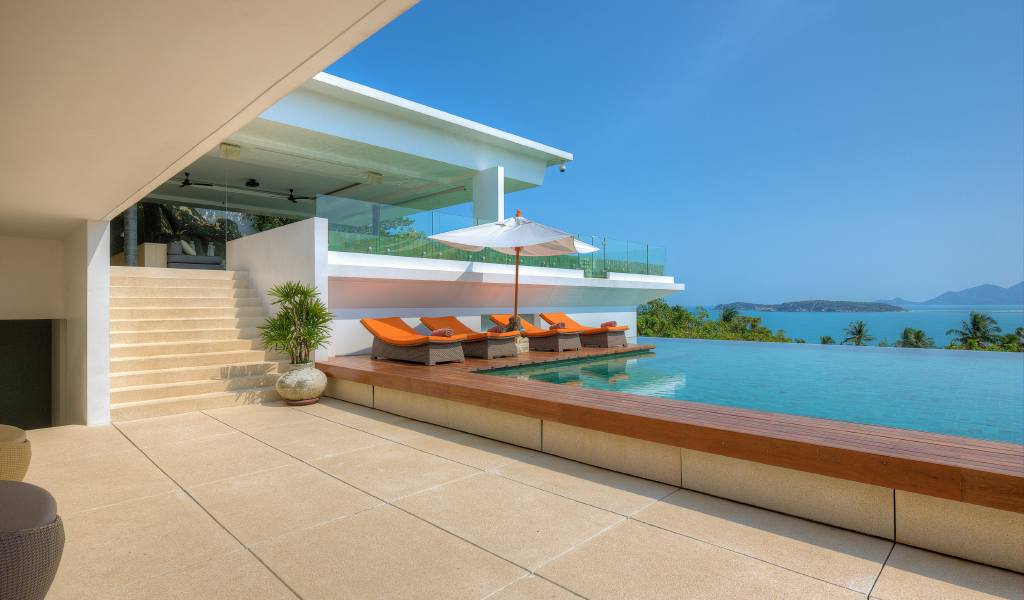 Luxury Modern Architecture Villa Choeng Mon Koh Samui