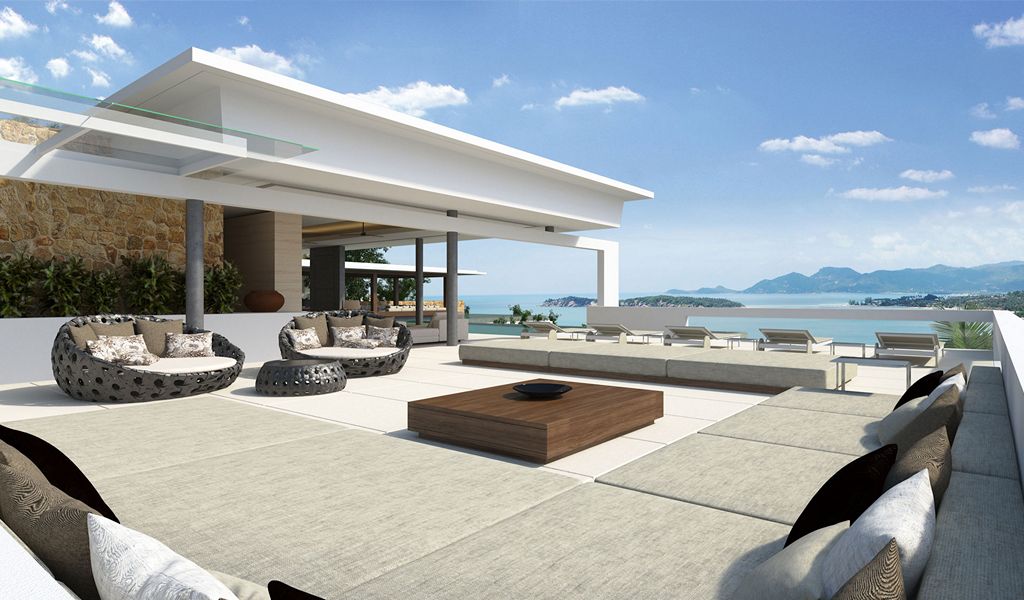 Luxury Modern Architecture Villa Choeng Mon Koh Samui