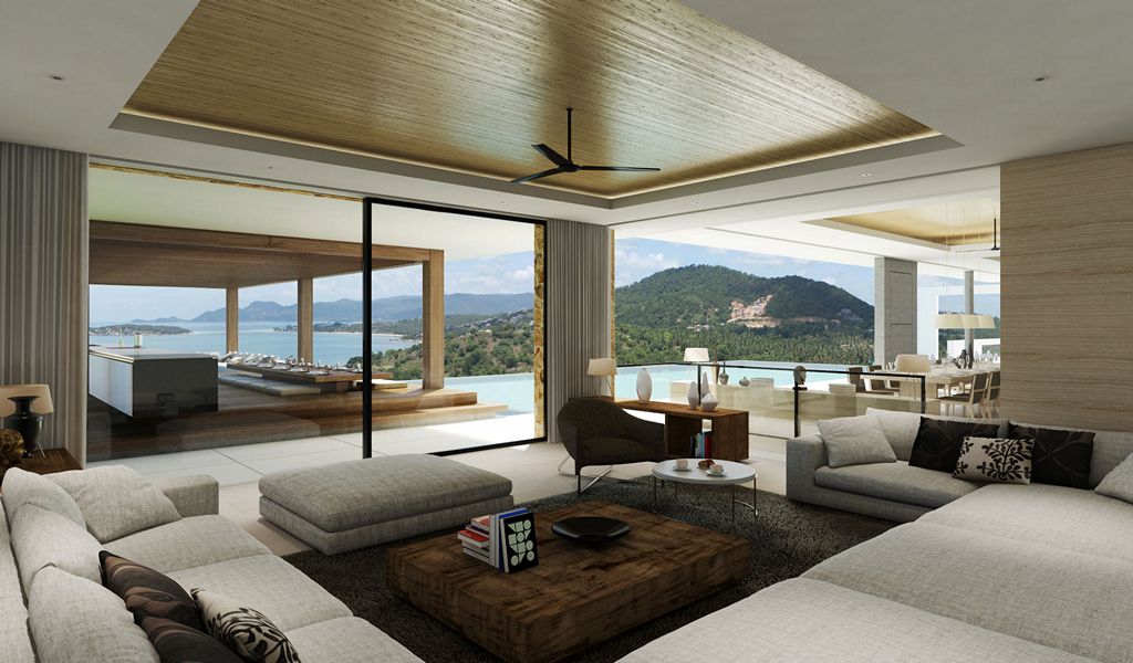 Luxury Modern Architecture Villa Choeng Mon Koh Samui