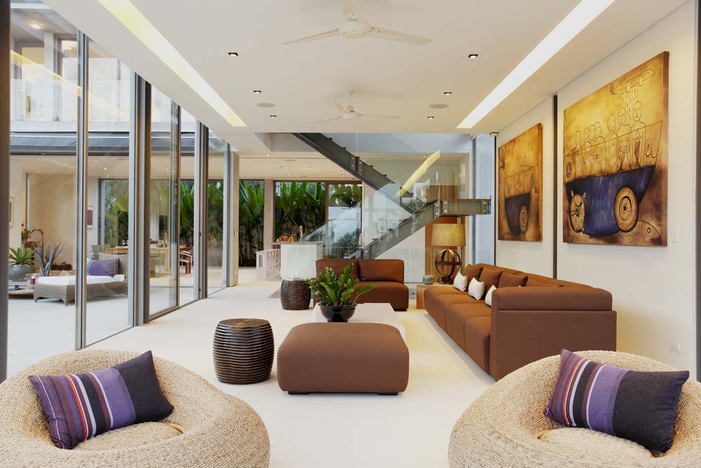 A chic contemporary 3-storey ocean view villa 