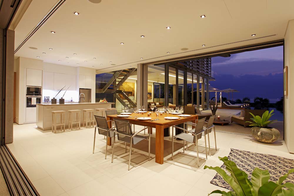 A chic contemporary 3-storey ocean view villa 