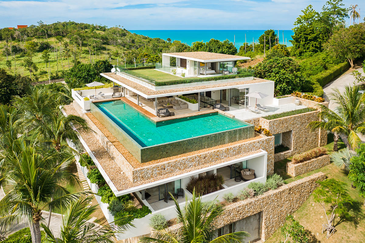 Luxury Modern Architecture Villa Choeng Mon Koh Samui