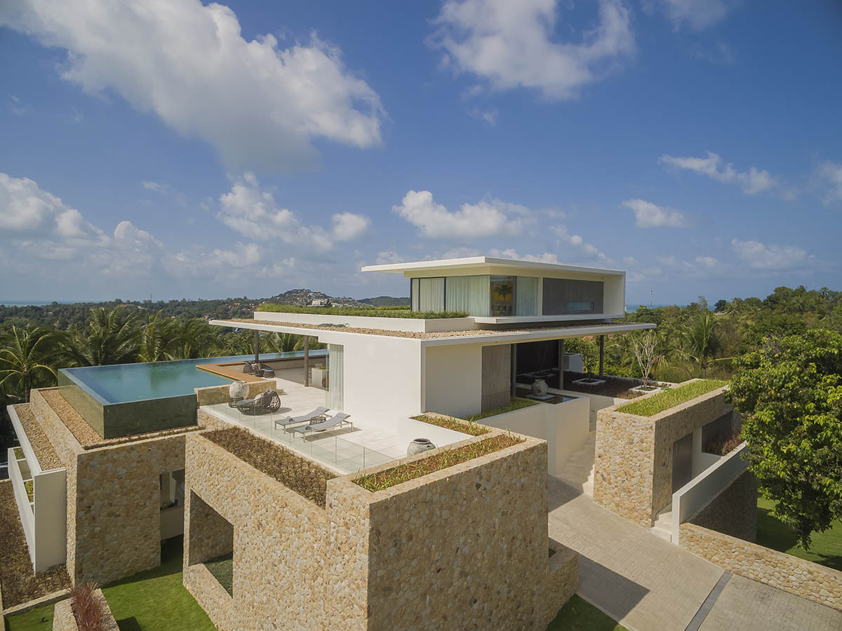 Luxury Modern Architecture Villa Choeng Mon Koh Samui