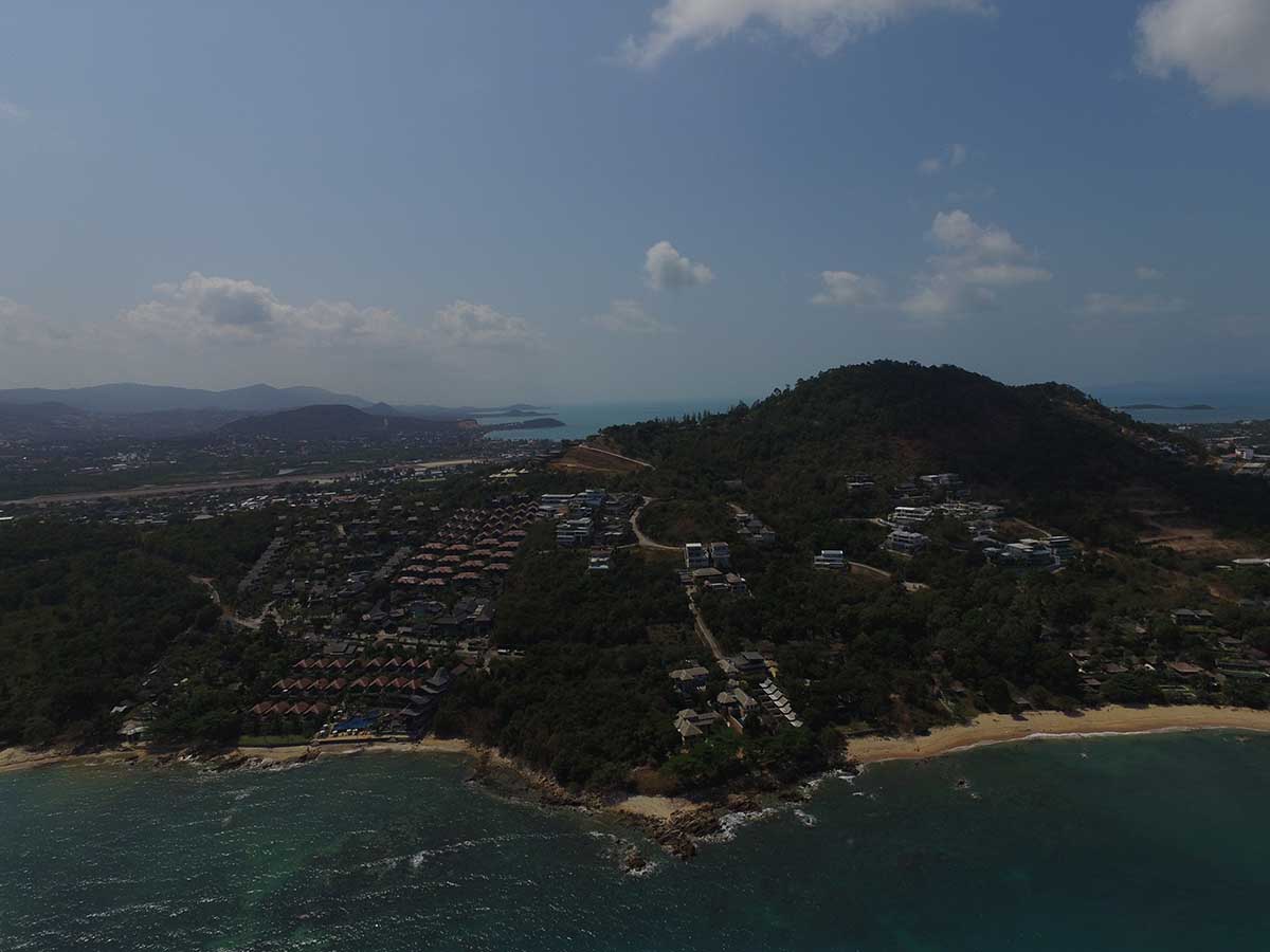 Prime Sea View land For Sale Between Chaweng And Choeng Mon (Thai-Real.com)