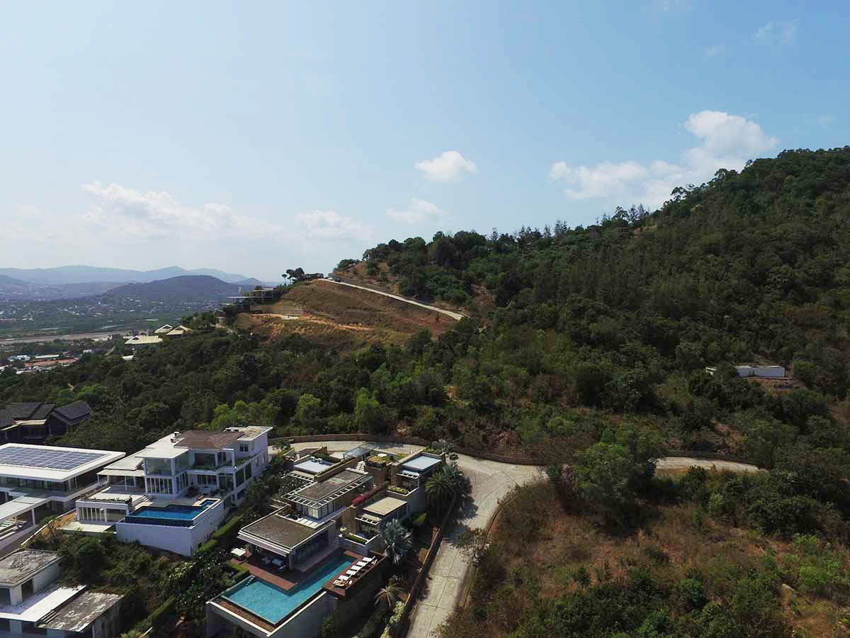 Prime Sea View land For Sale Between Chaweng And Choeng Mon (Thai-Real.com)