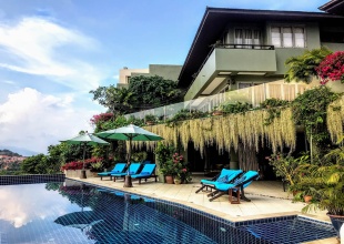 luxury villa for sale ,Koh Samui, 6 bedrooms, sea view, sunset, gated community, private estate, thailand, luxury real estate