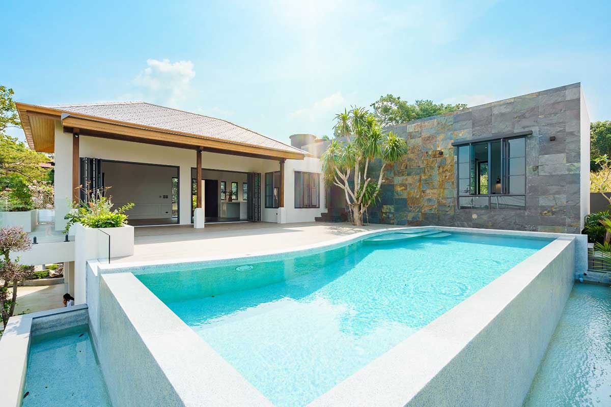 4 Bed Sea View Villa For Sale Plai Laem, Koh Samui (Thai-Real.com)