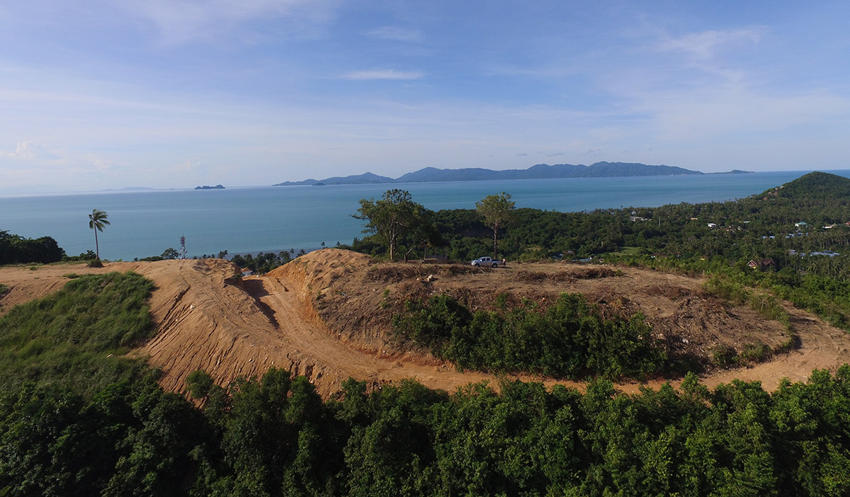 Sea View Land For Sale Koh Samui, Ban Tai (Thai-Real.com)