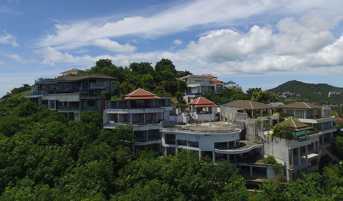 Part built luxury investment villa Samui Summit (Thai-Real.com)