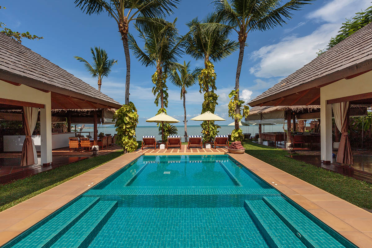 Luxury Beach Villa Baan Mika For Rent Koh Samui Thai Real Luxury Beach Villa Baan Mika For Rent Koh Samui Thai Real