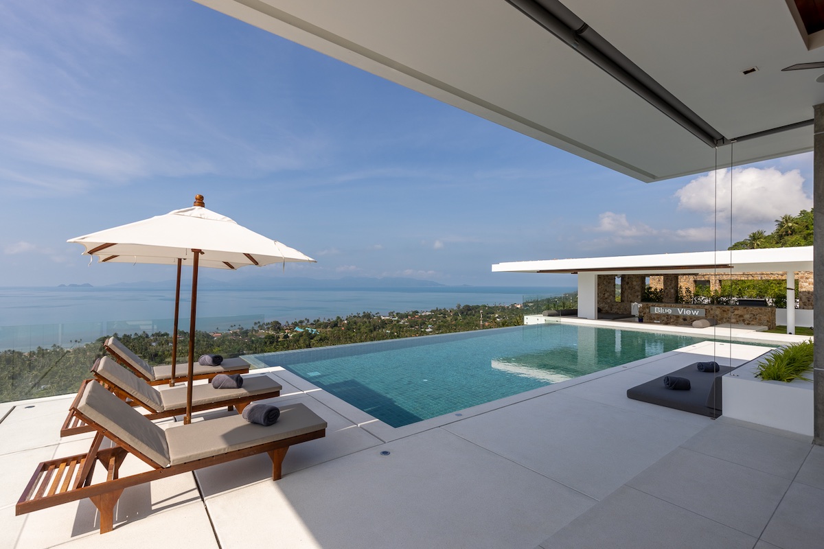Luxury Villa Blue View For Sale Bang Por, Koh Samui (Thai-Real.com)