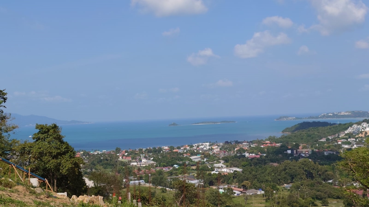 Sea View Land For Sale Bophut, 1 Rai (Thai-Real.com)