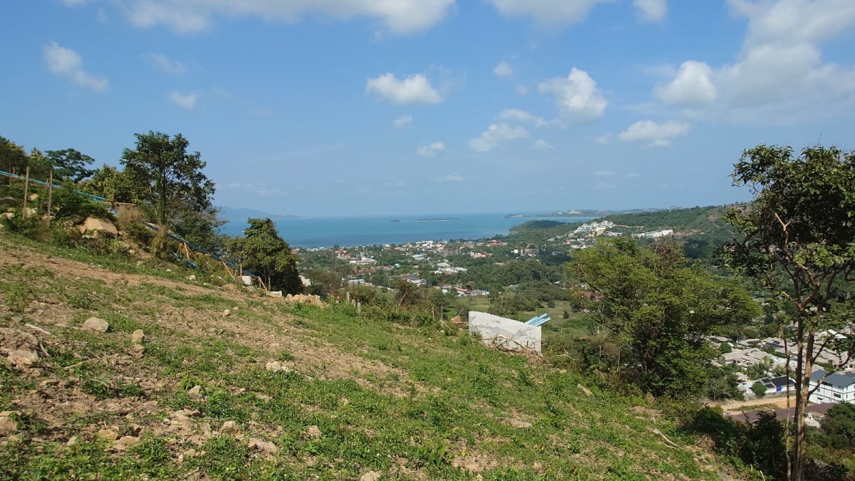 Sea View Land For Sale Bophut, 1 Rai (Thai-Real.com)
