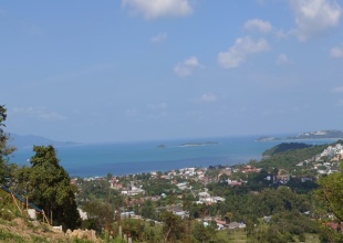 bophut, sea view, land for sale, koh samui