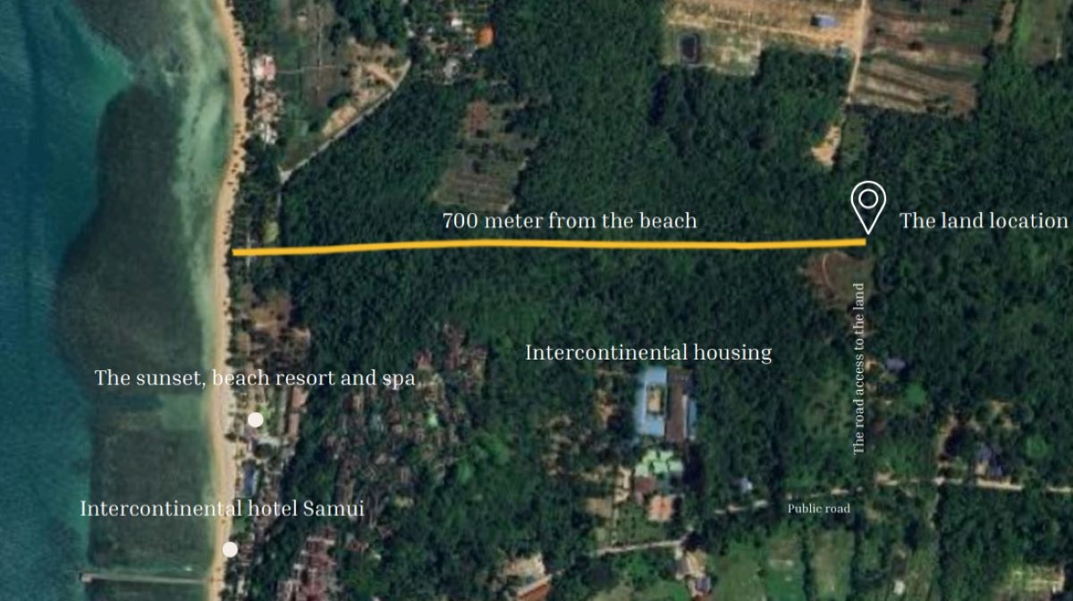 Sea View Land For Sale Taling Ngam Koh Samui (Thai-Real.com)