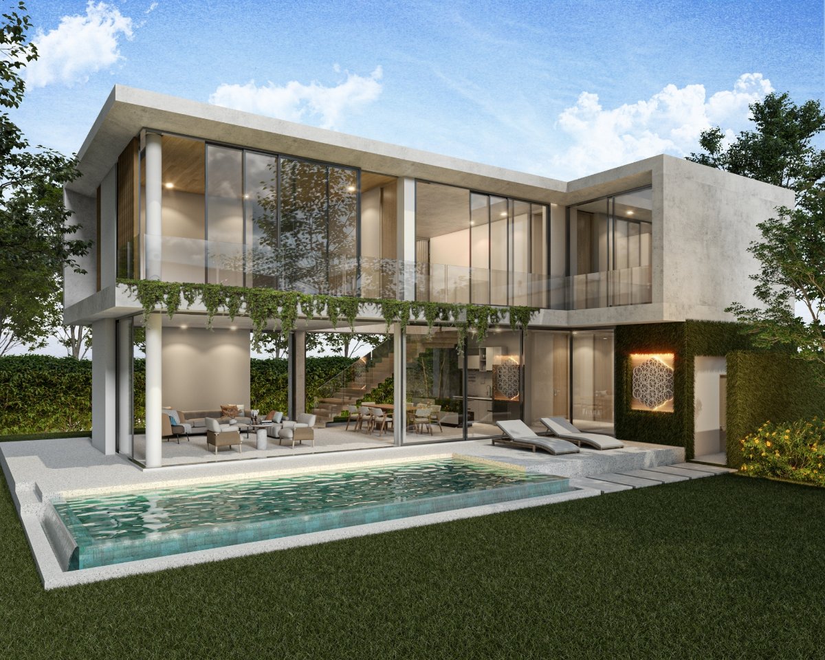 serene villas phuket, 3 bedroom villa phuket, 4 bedroom villa phuket, luxury villas phuket, modern villas phuket, pool villas phuket, phuket real estate, thai-real